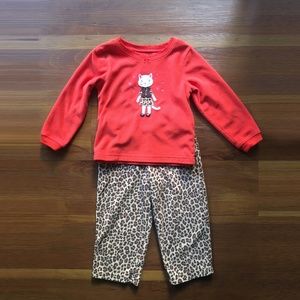 Carter's | Leopard Print Pijamas